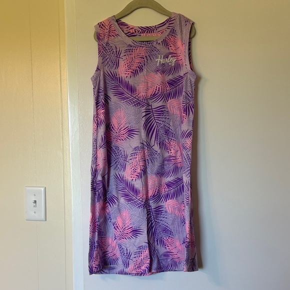 Hurley Other - Hurley Purple and Pink Tropical Dress